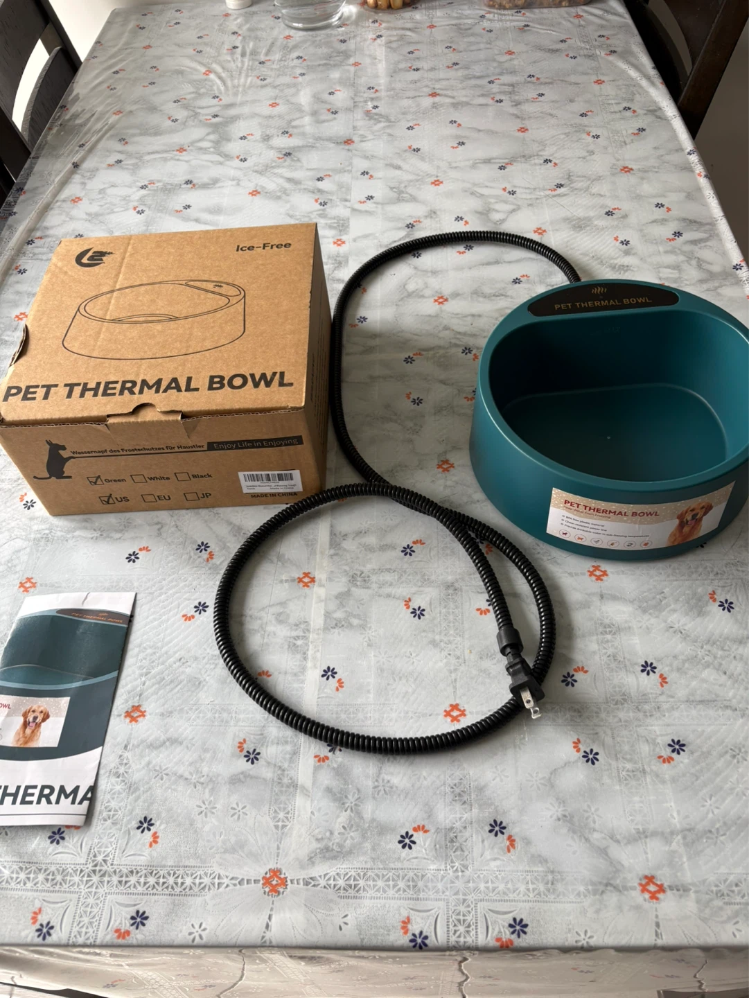 Heated Pet Bowl (Ice-Free)