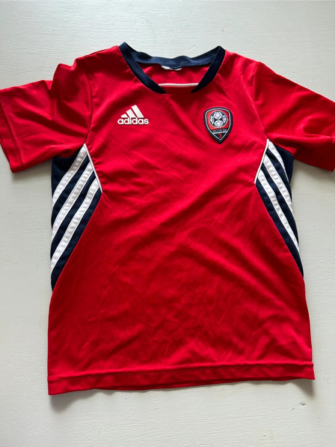 Adidas Soccer Jersey Red