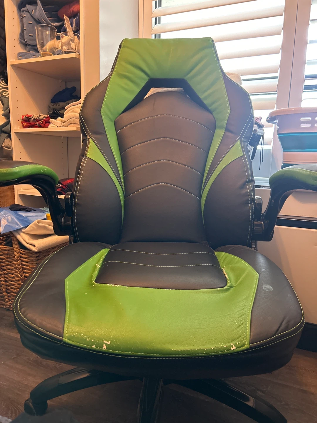 Gaming Chair - Black & Green - photo 2