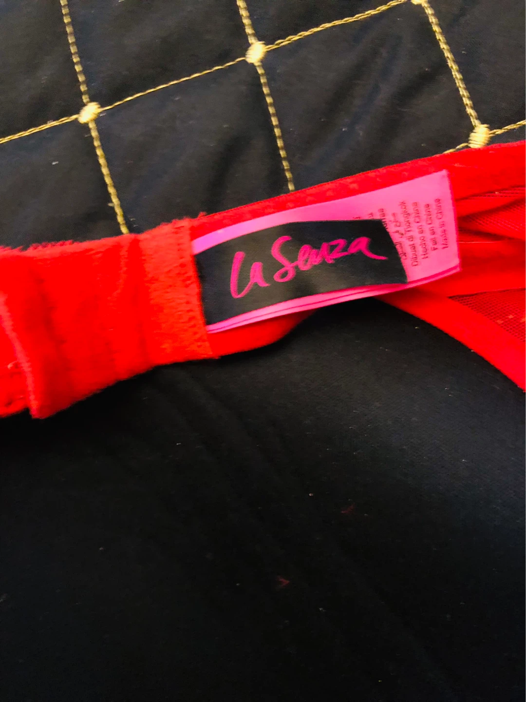 La Senza Red Lace Bra - photo 4