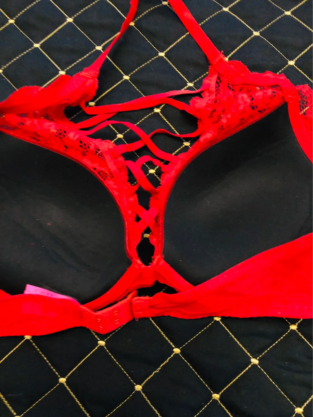 La Senza Red Lace Bra - photo 3