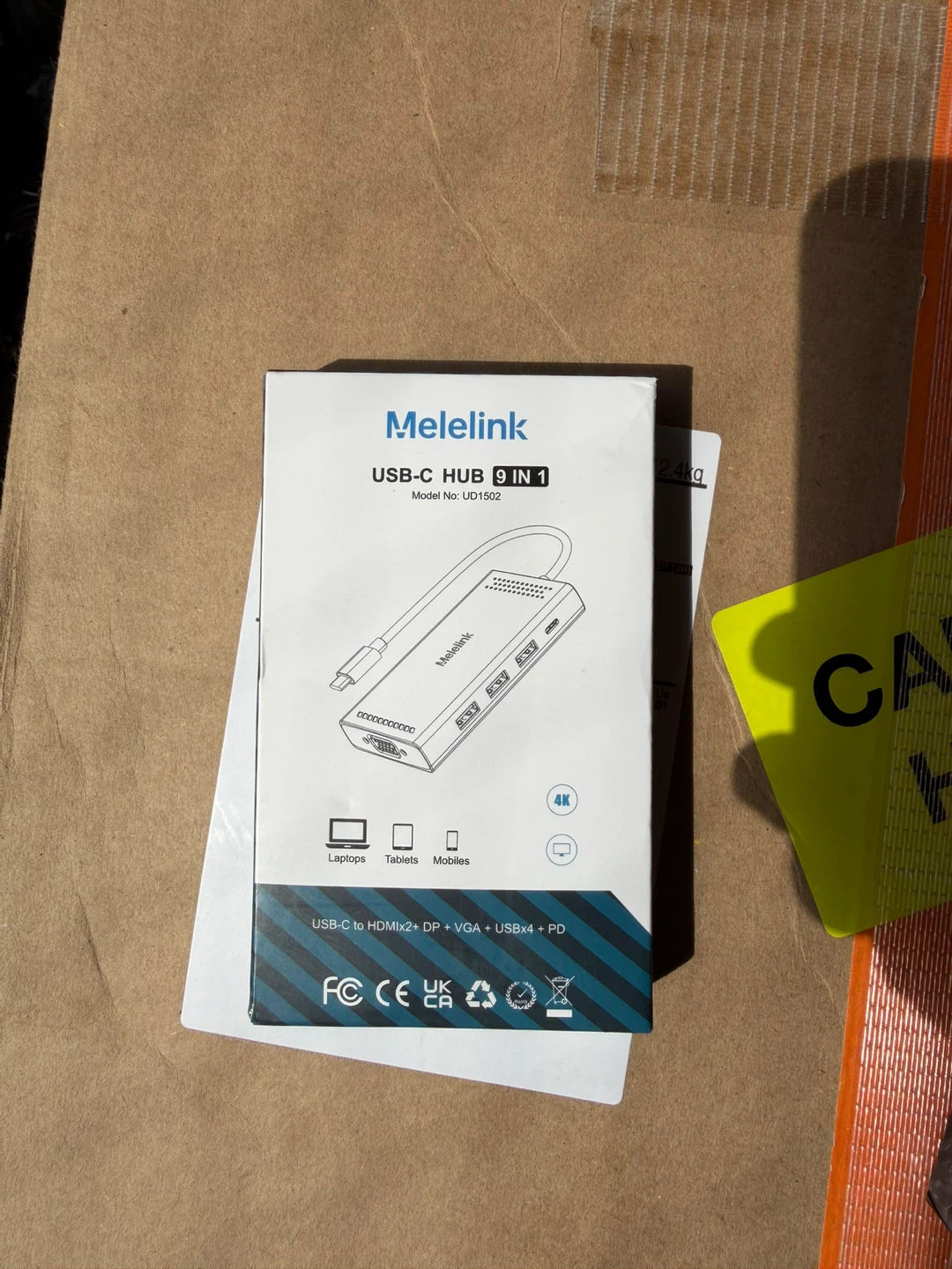 Melelink USB-C Hub 9-in-1 Docking Station