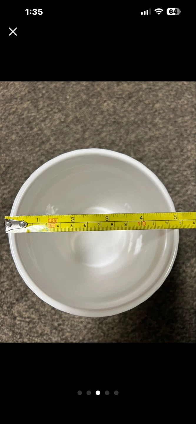 White Swirl Ceramic Pot/Planter - photo 3