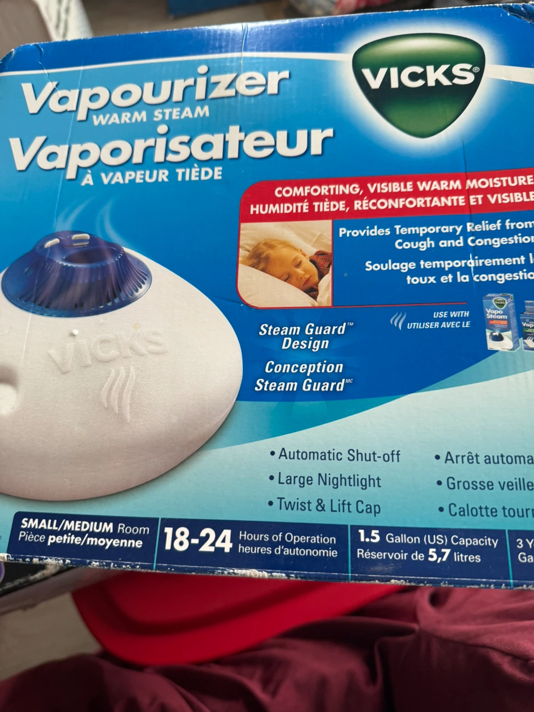 Vicks Warm Steam Vaporizer