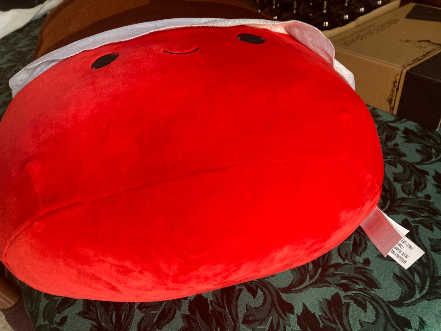 Large Strawberry Chocolate Squishmallow in like new condition - photo 2