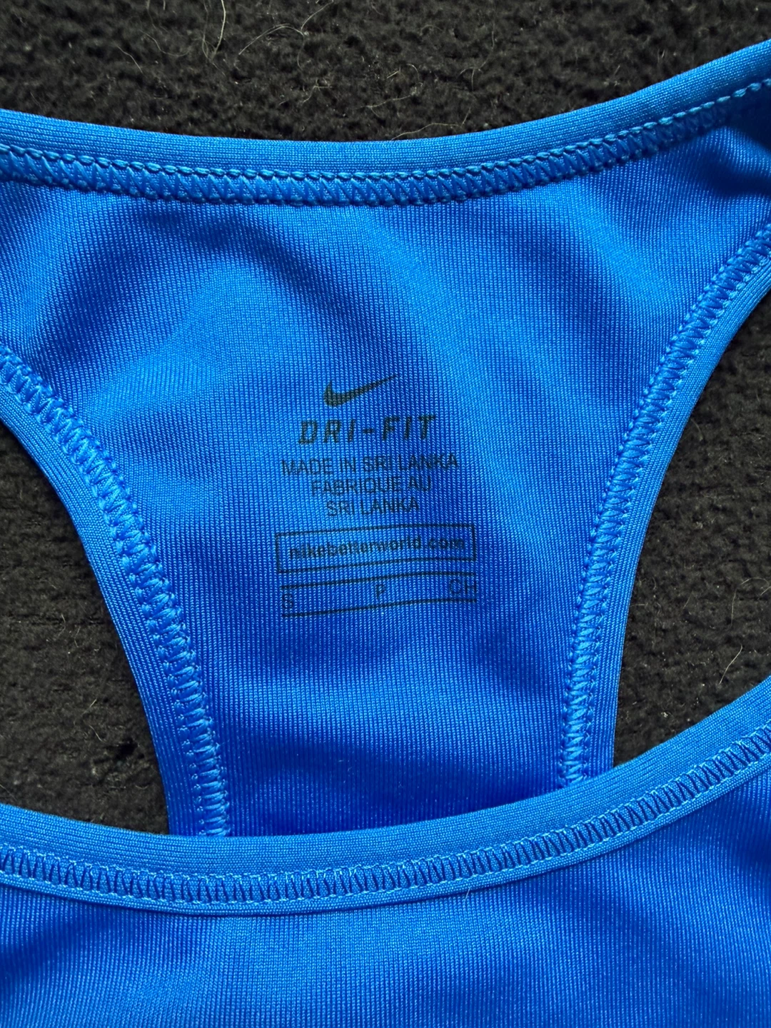 Nike Dri-Fit Sports Bra - Blue - photo 4