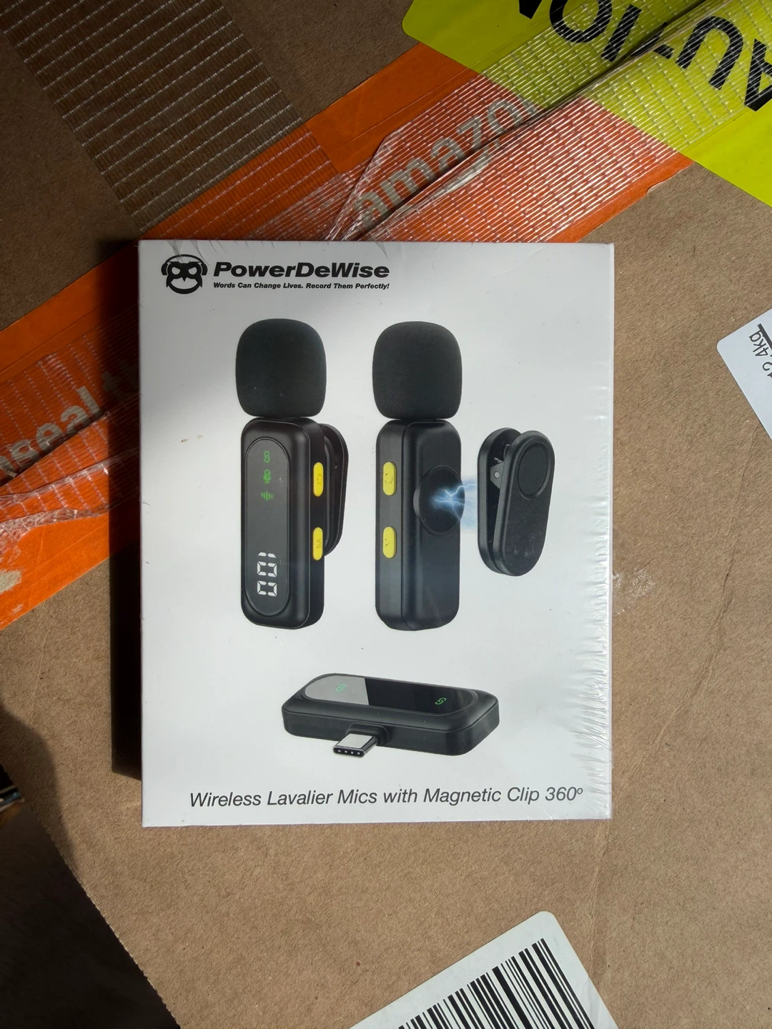 PowerDeWise Wireless Lavalier Mics