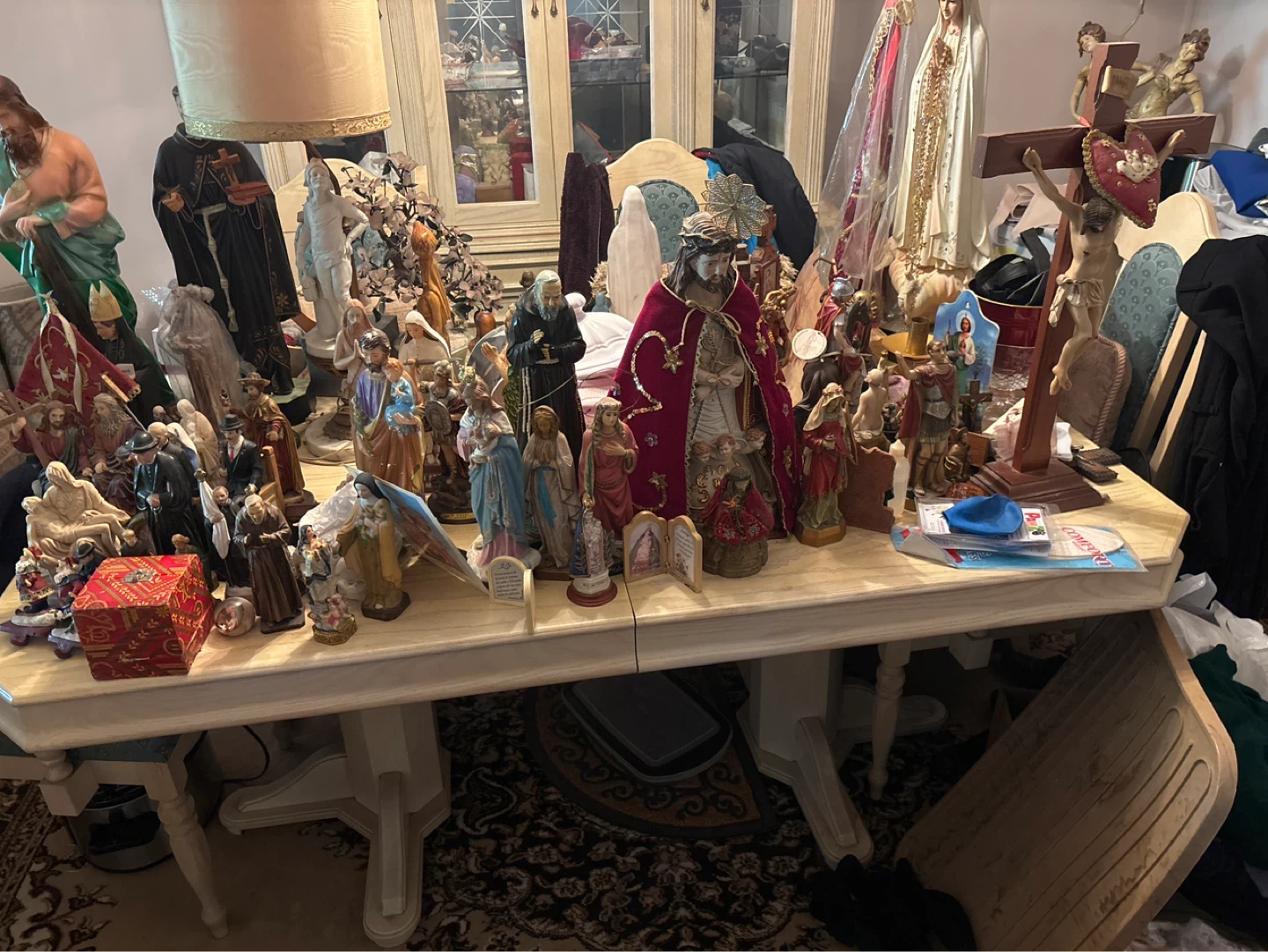 Collection of Religious Figurines