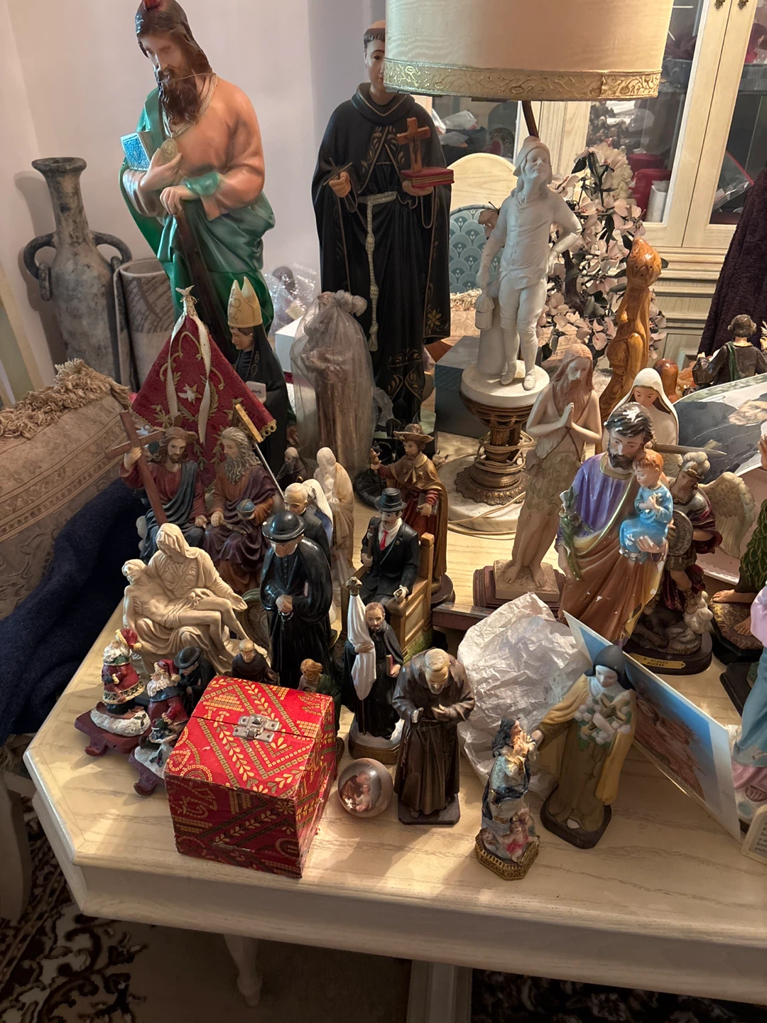Collection of Religious Figurines - photo 2