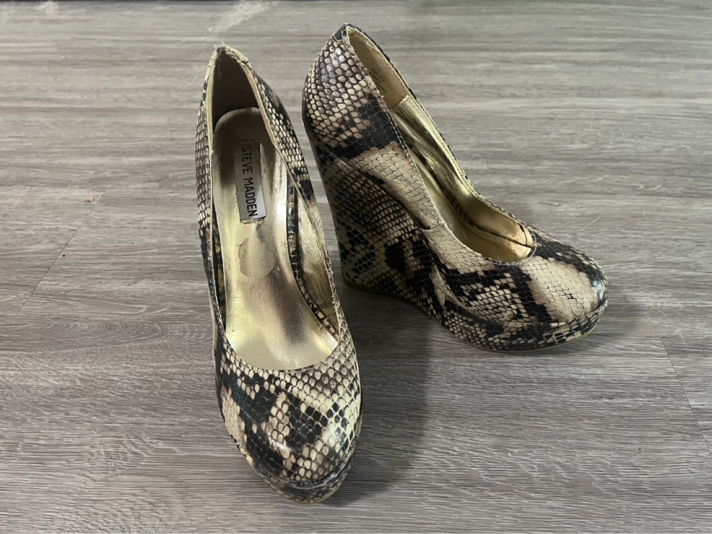 Steve Madden Wedge Heels - Size 7.5 - photo 5