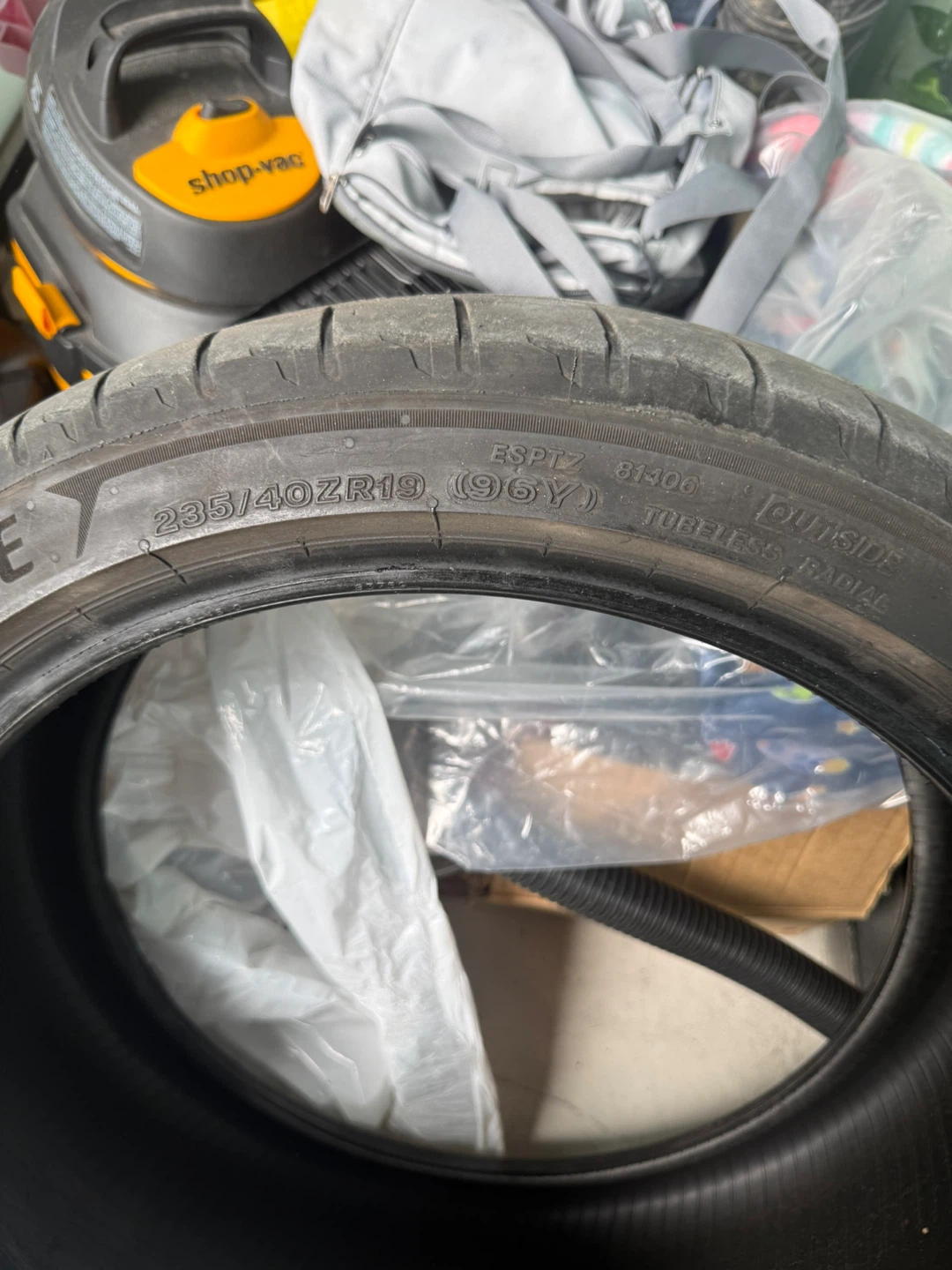 Bridgestone Potenza Sport Tire 235/40ZR19