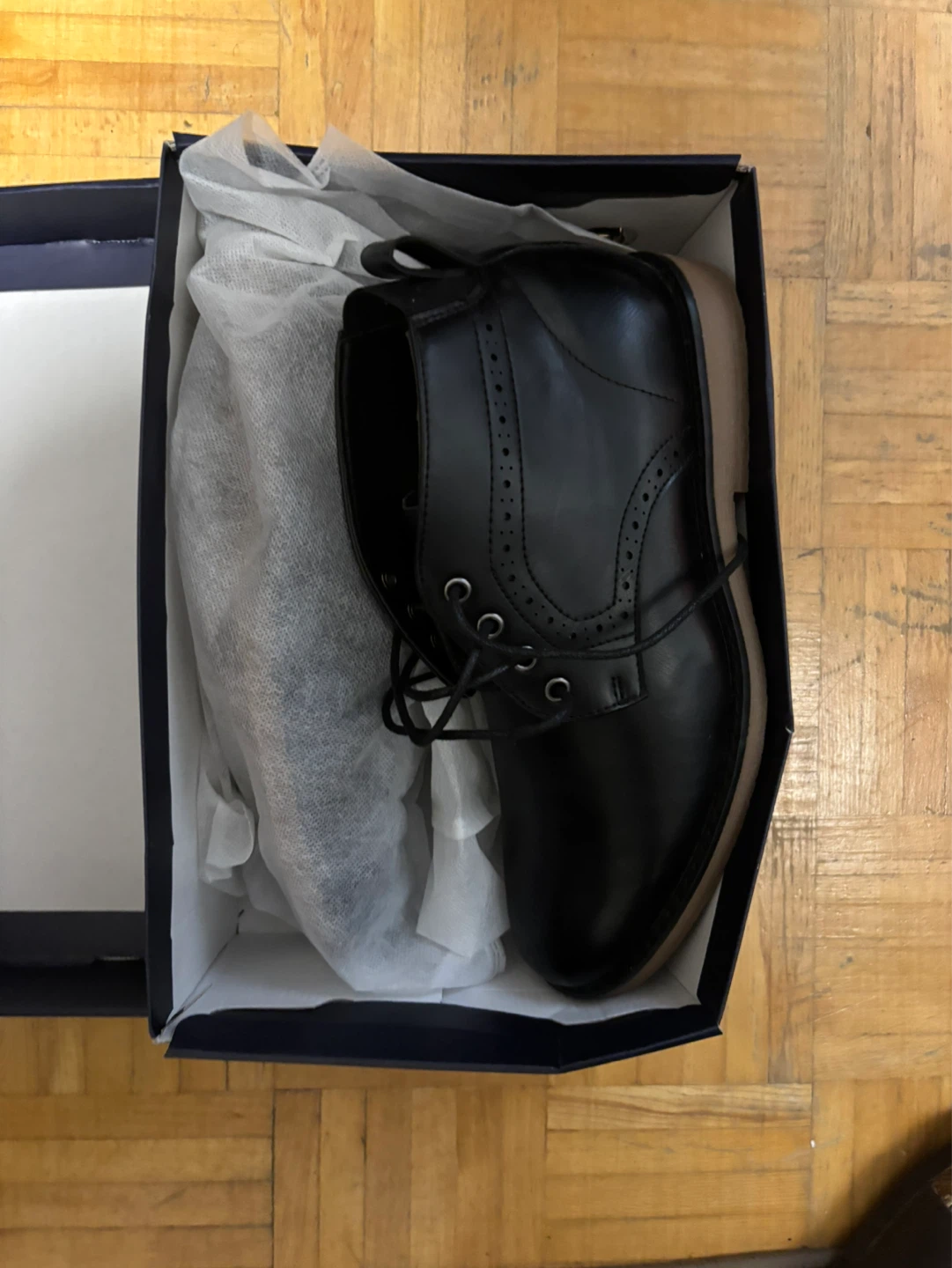 Bruno Marc Men's Black Ankle Boots Size 7