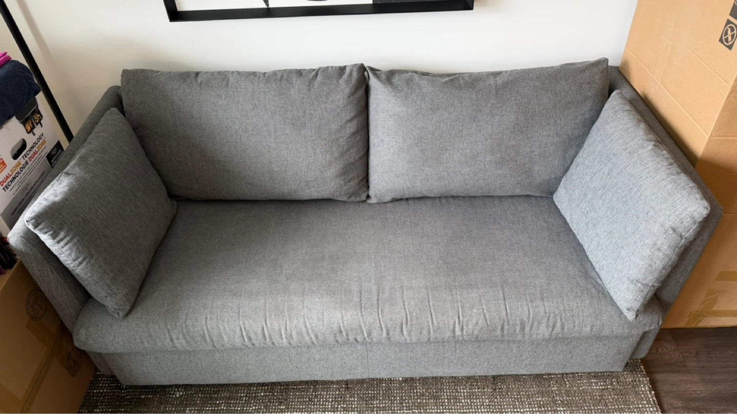 Grey Sofa Bed - photo 2