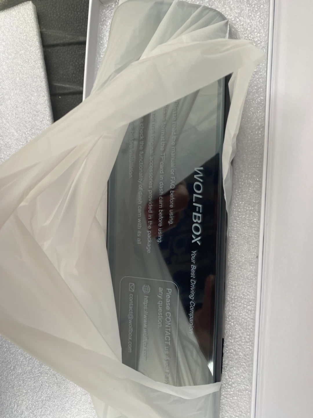 WOLFBOX 4K Mirror Dash Cam - photo 2