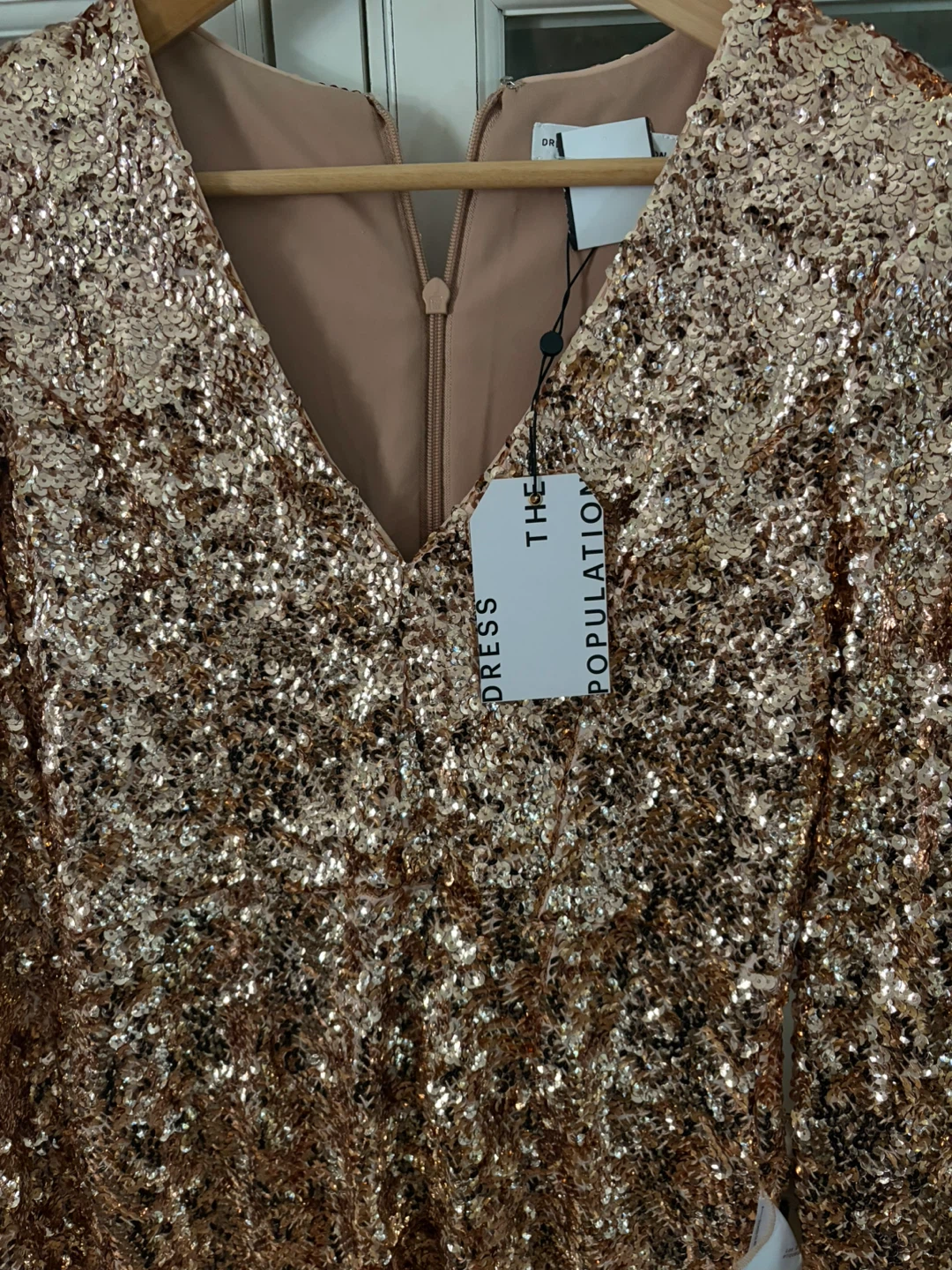 The Dress The Population Sequin Mini Dress - photo 3