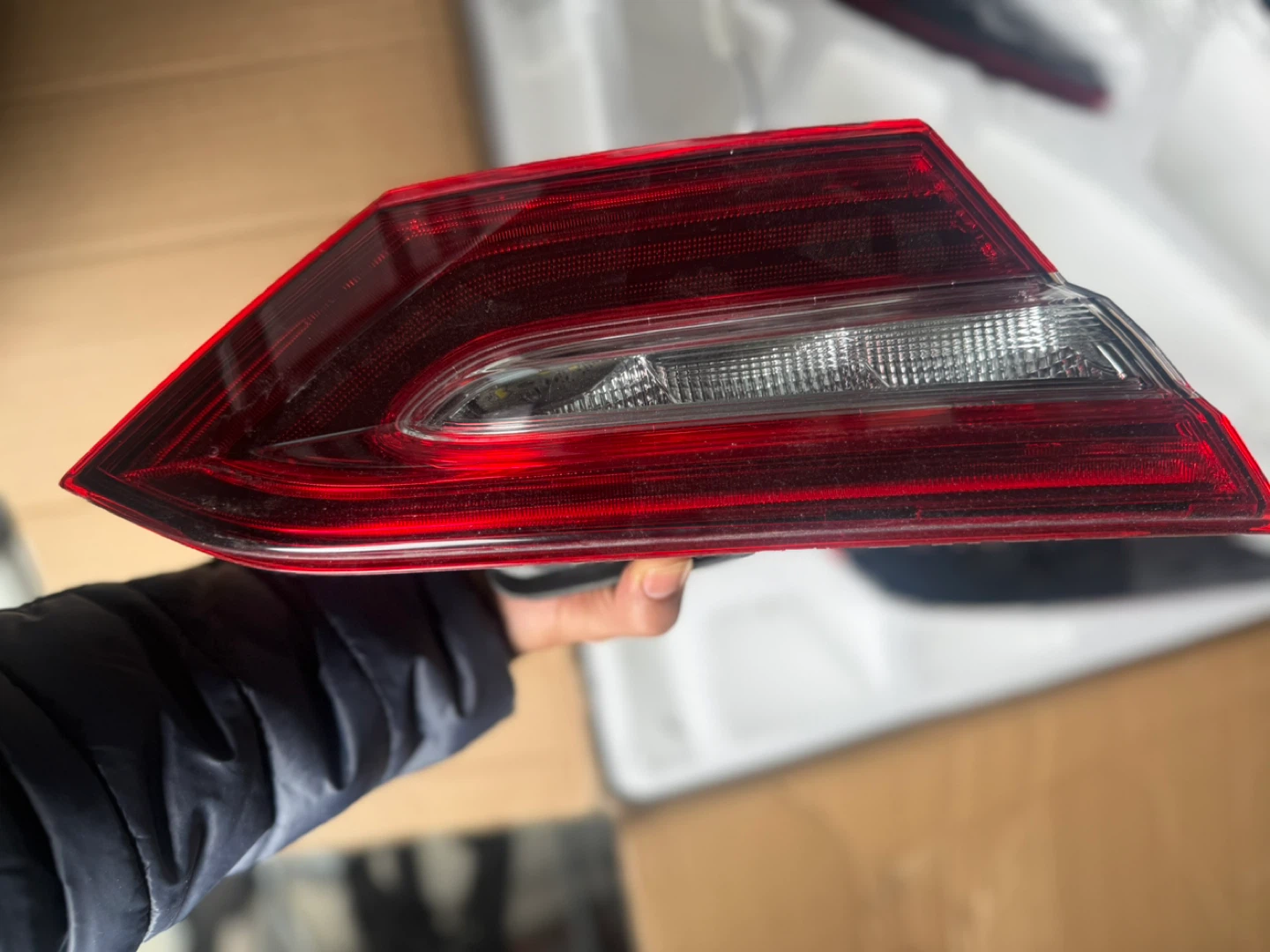 Red and Clear LED Taillight Assembly - photo 4