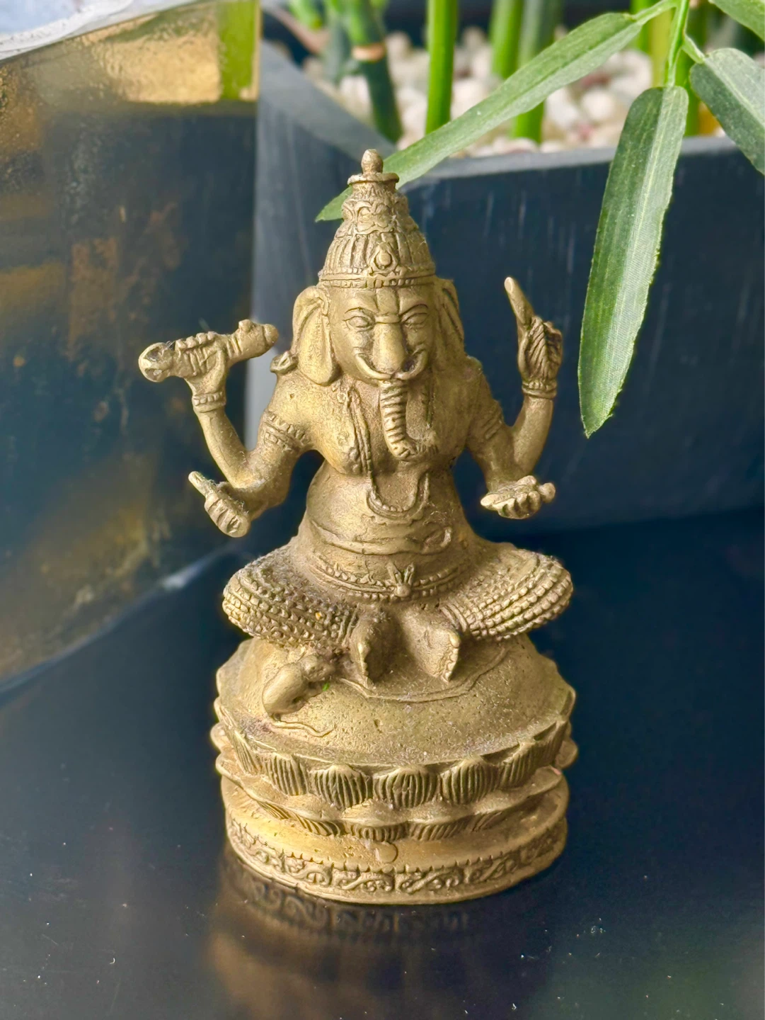 Brass Ganesha Statue