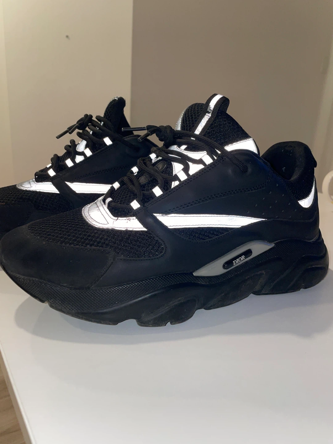 DIOR B22 black and silver reflective - photo 3