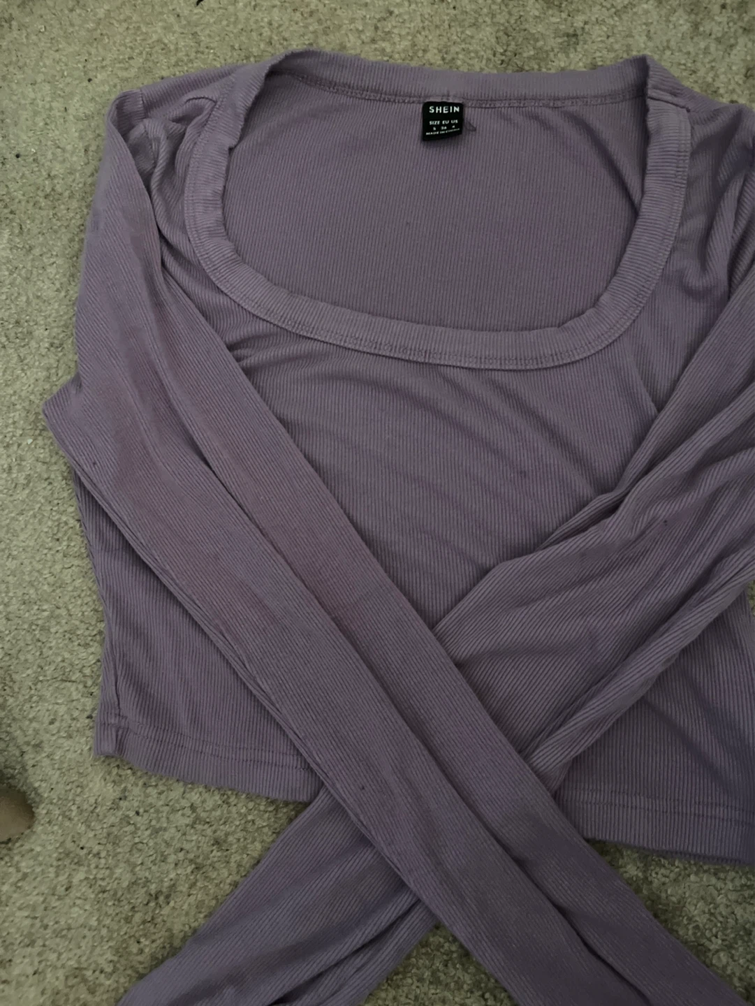 Sleeve purple shirts