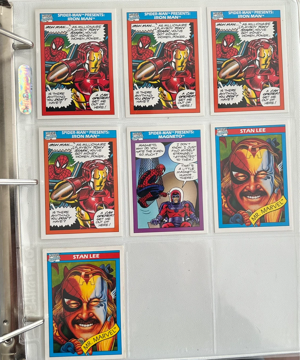 1990 MARVEL/IMPEL TRADING CARDS FOR SALE!!