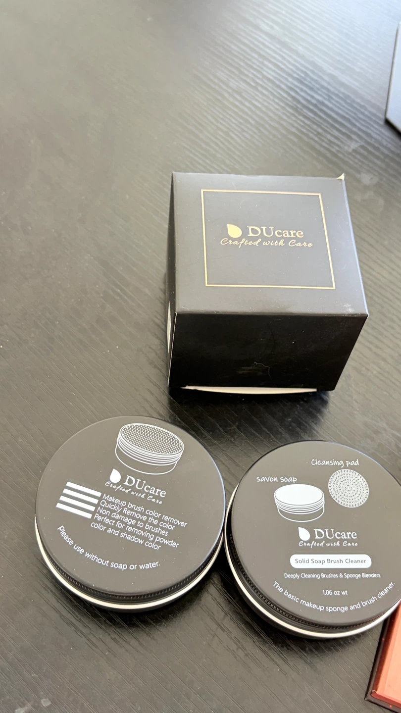 DUcare Makeup Brush Cleaner & Color Remover Set
