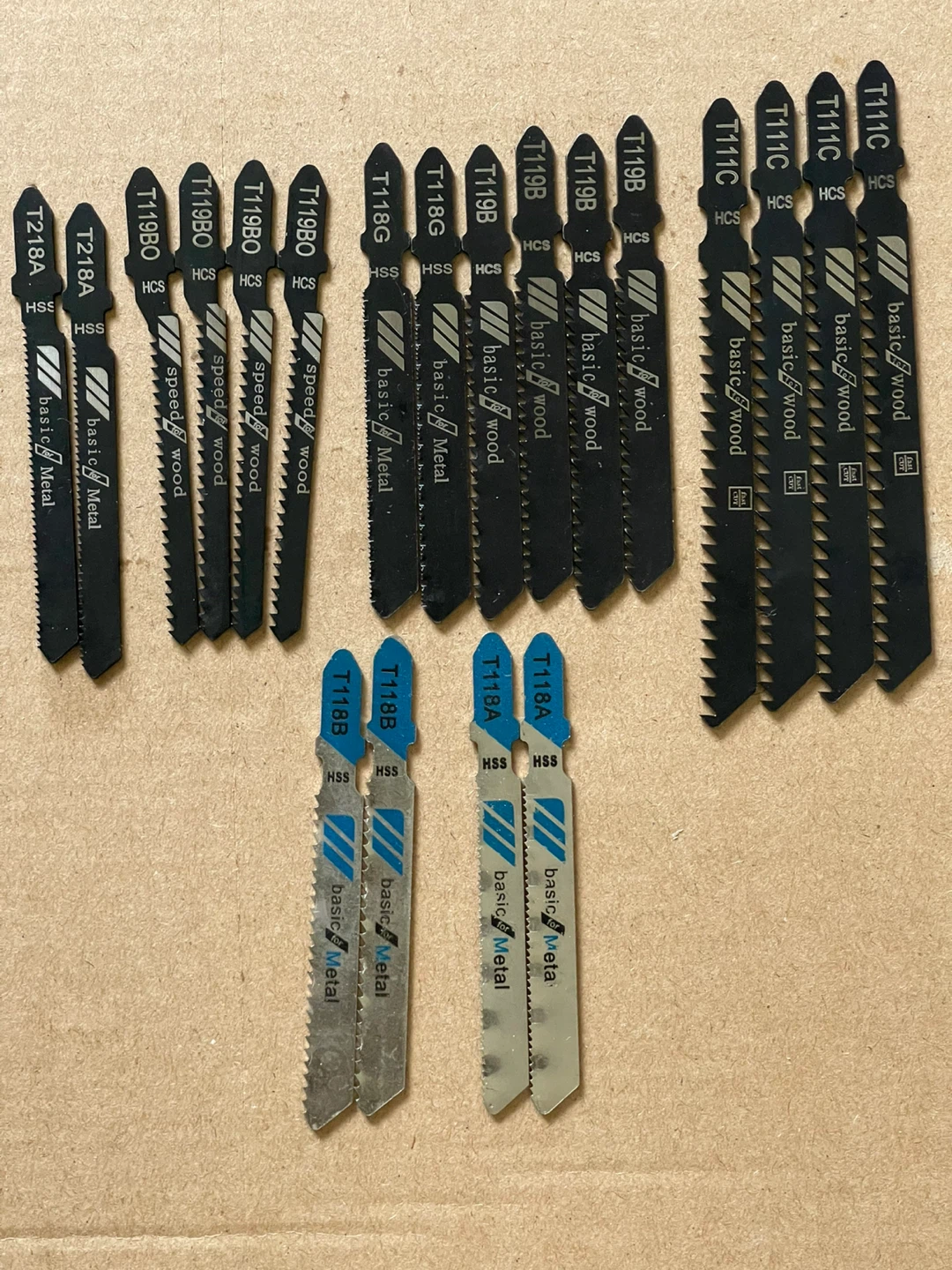 Jigsaw Blade Set - 20 Pieces - photo 4