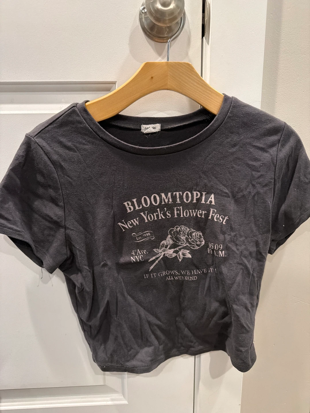 Garage Bloomtopia New York Flower Fest Graphic T-Shirt