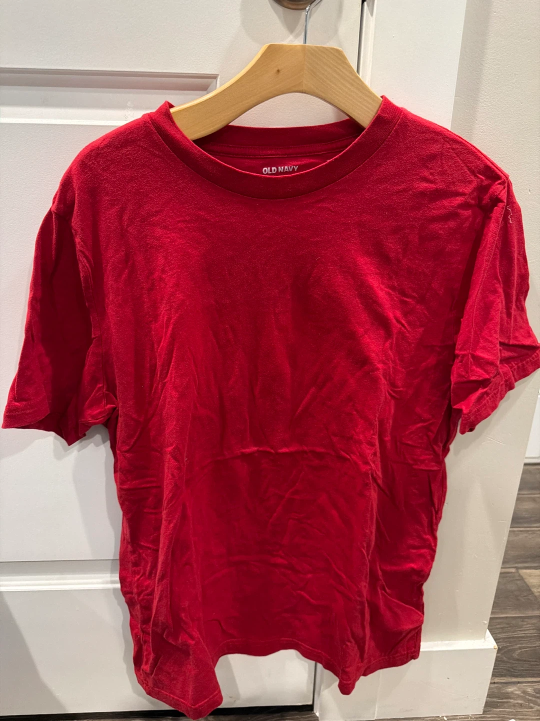 Old Navy Red Crew Neck T-Shirt