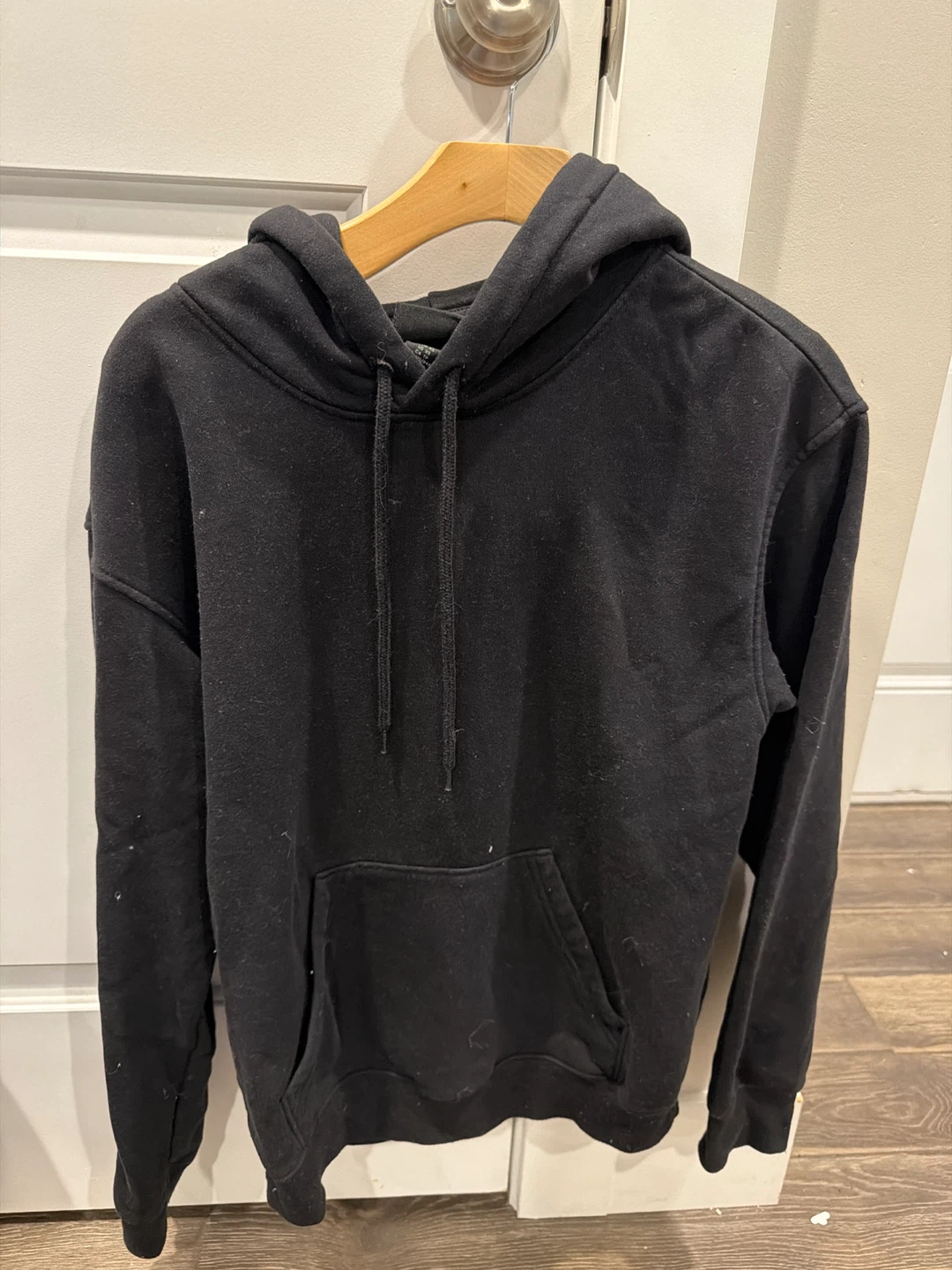 H&M Black Hooded Sweatshirt