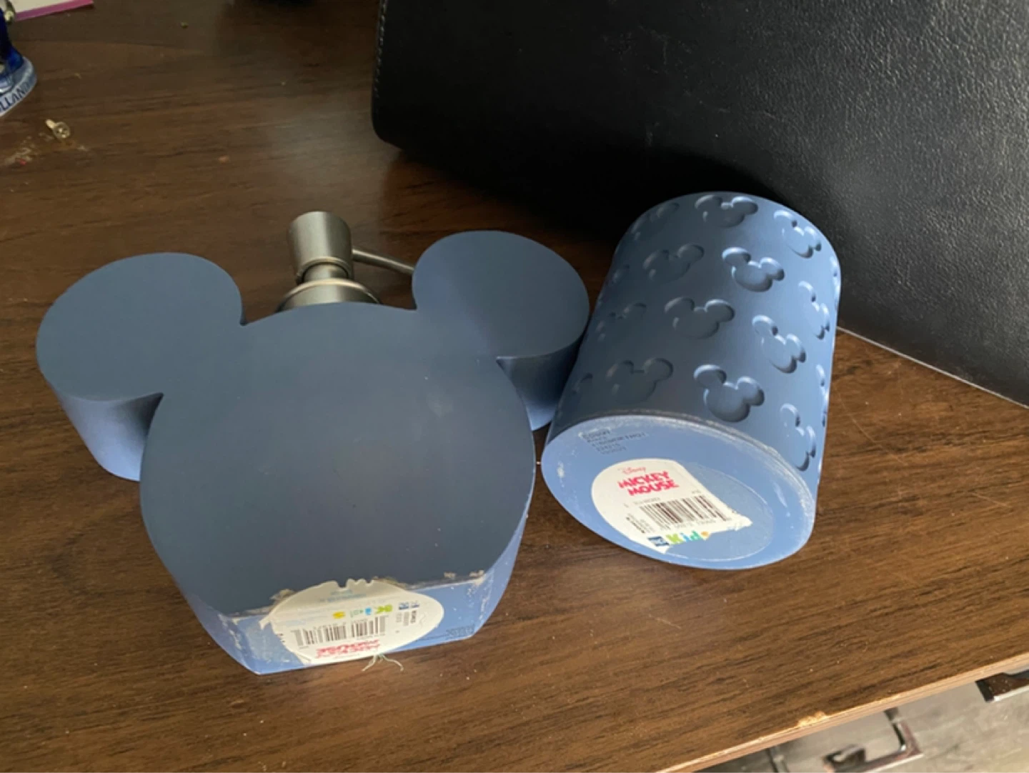 Mickey Mouse Soap Dispenser and Toothbrush Holder Set - photo 5