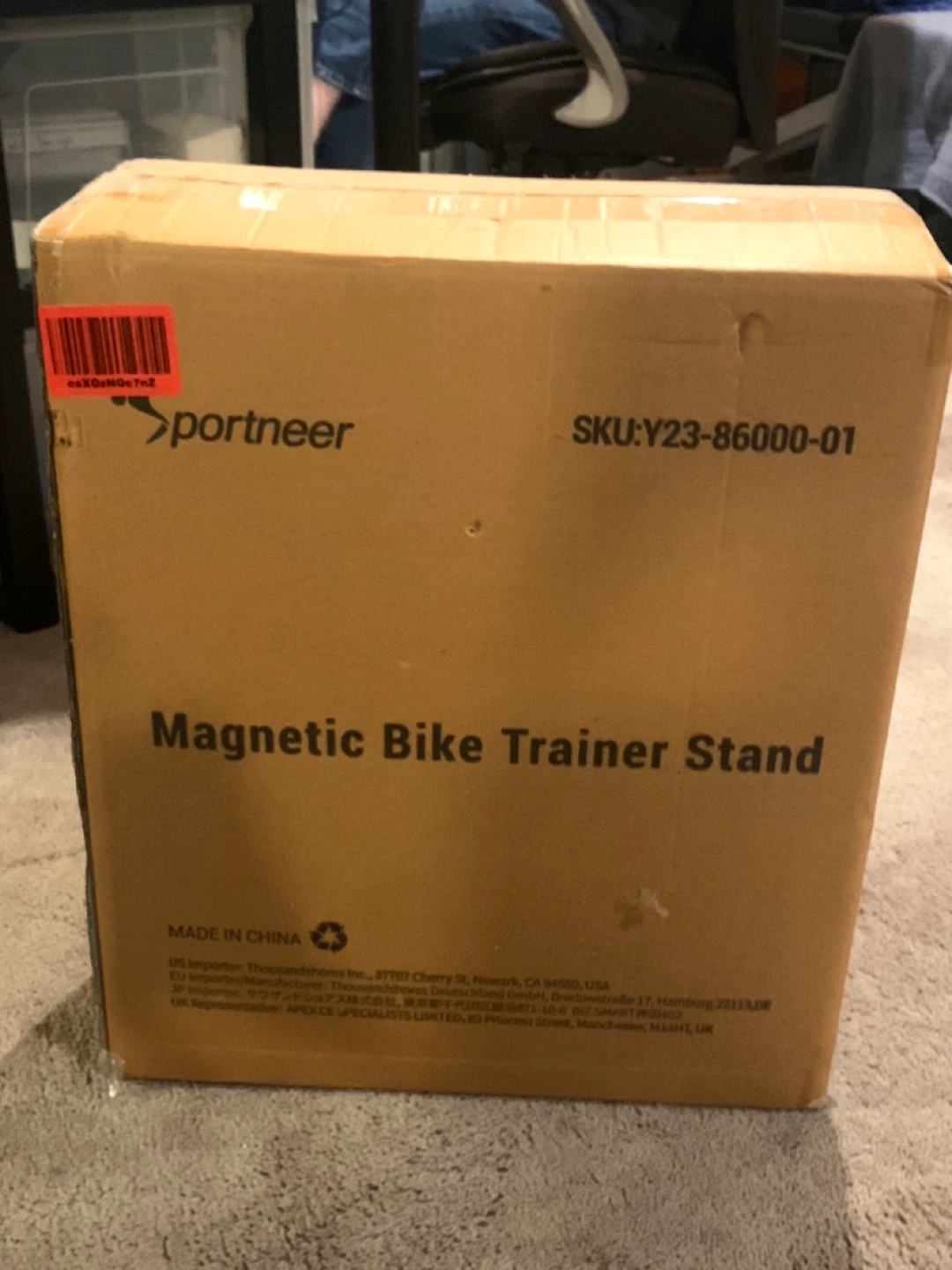 Sportneer Magnetic Bike Trainer Stand for Indoor Riding - photo 2
