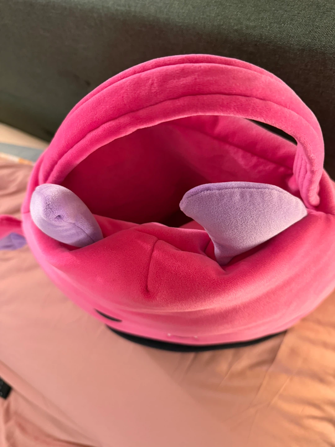 Squishmallows Pink Bat Halloween Treat Bucket - photo 2