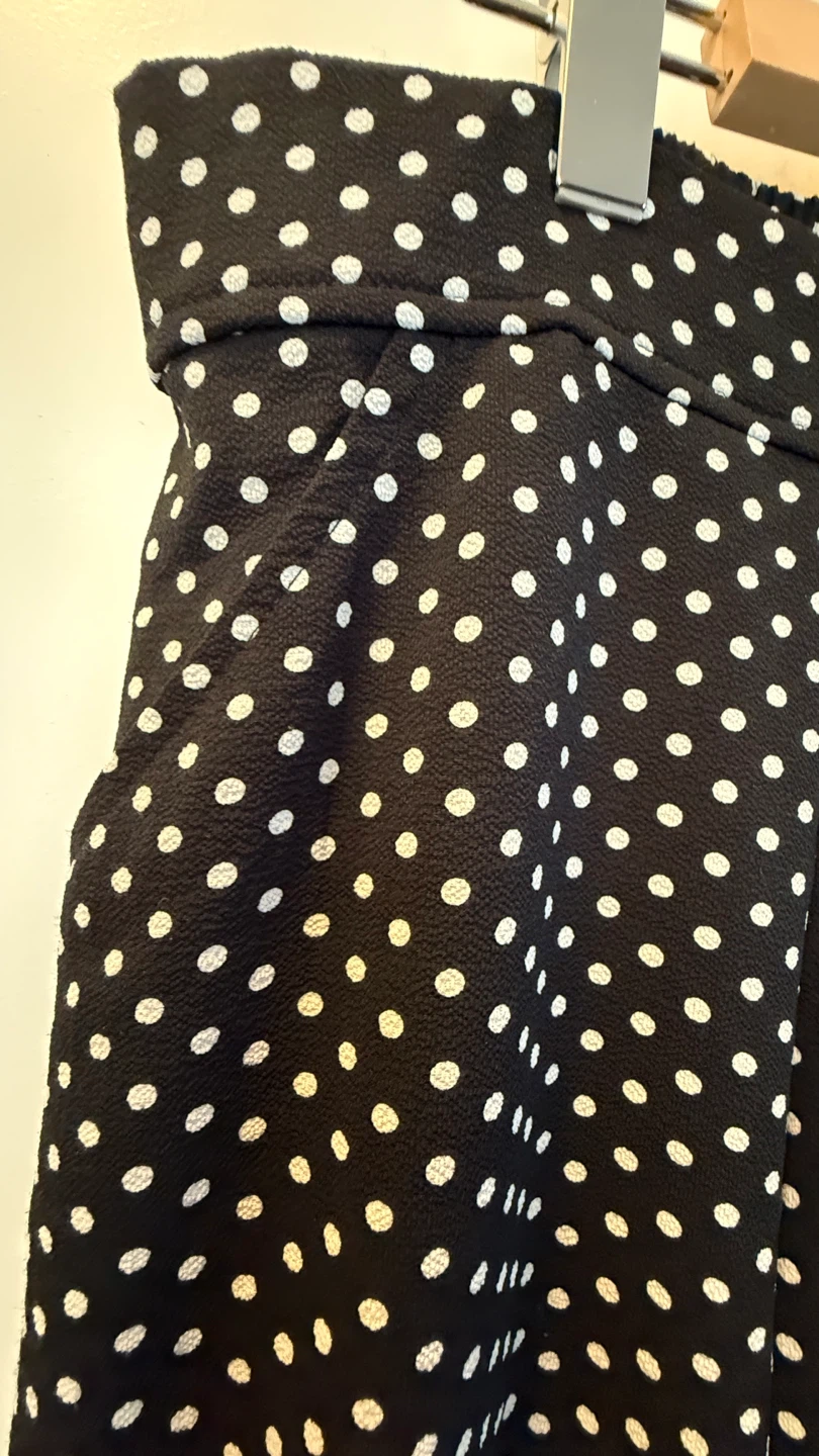 MAX STUDIO Polka Dot Wide Leg Pants Size M - photo 2