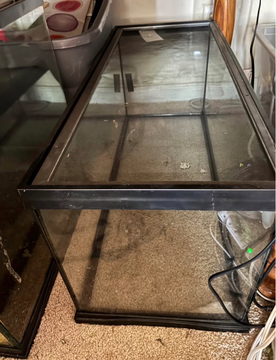 Glass Terrarium/Vivarium Tank