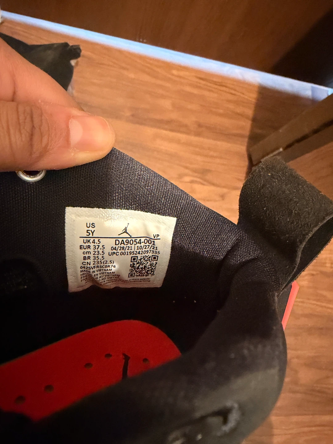 Jordan Kids Shoes Size 5Y DA9054-061 - photo 2