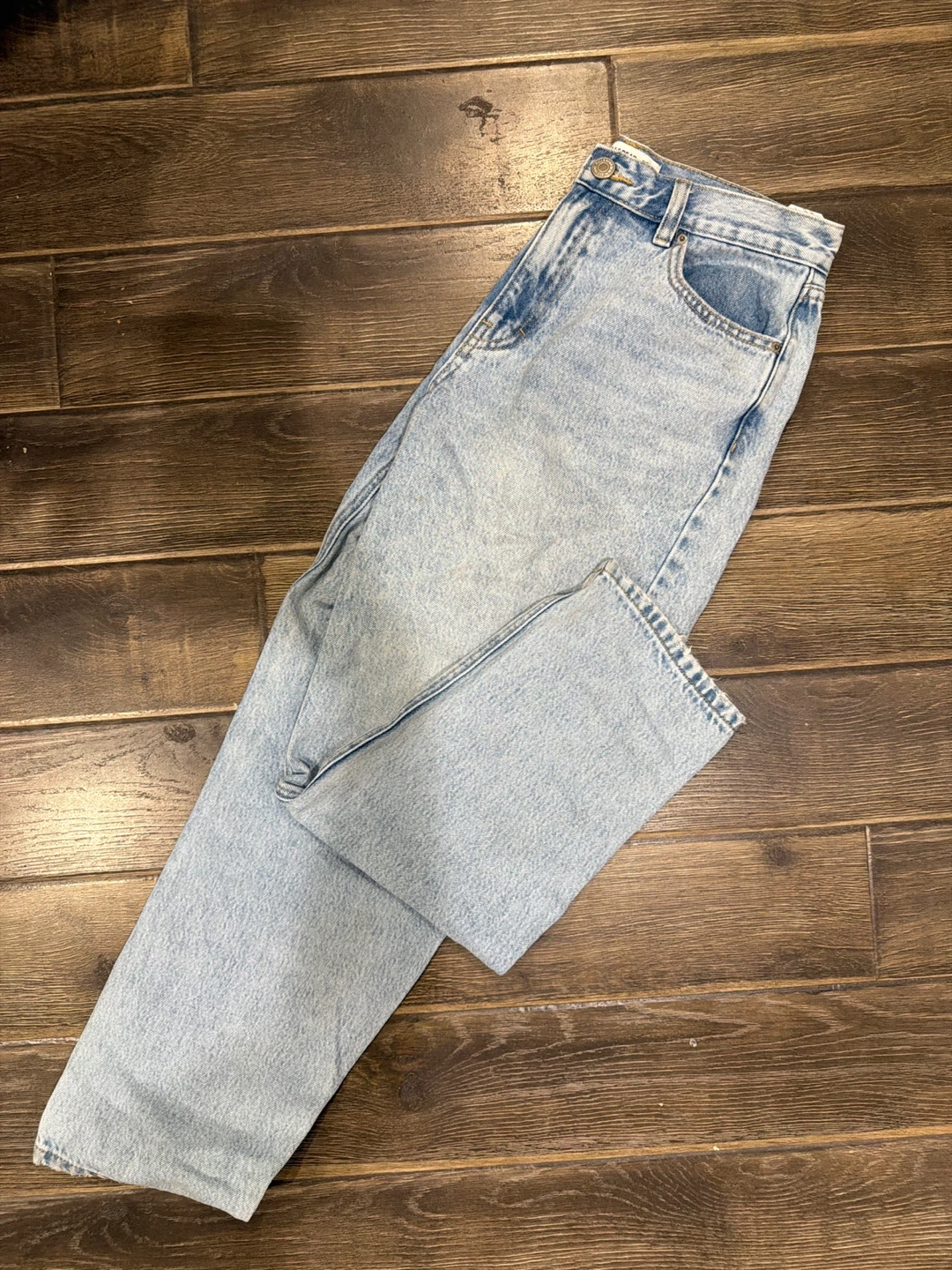 Light Wash Denim Jeans