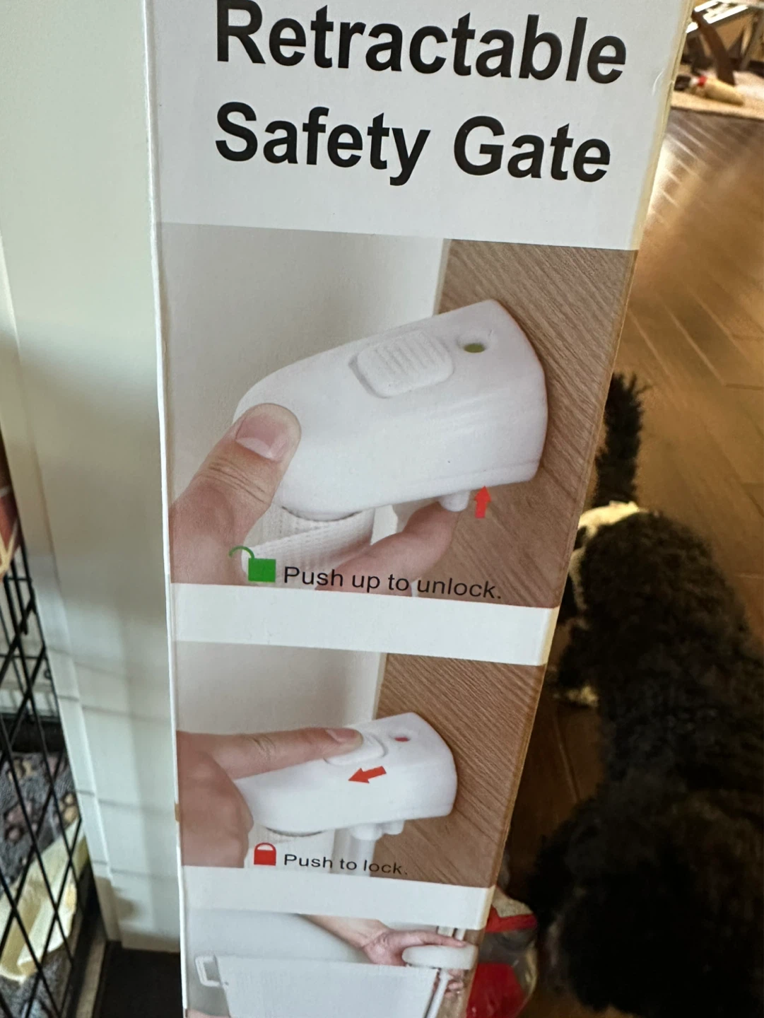 Retractable Safety Gate - White - photo 4