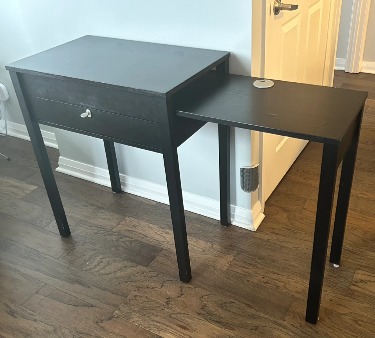 IKEA Expandable Desk w/ Drawer - photo 3
