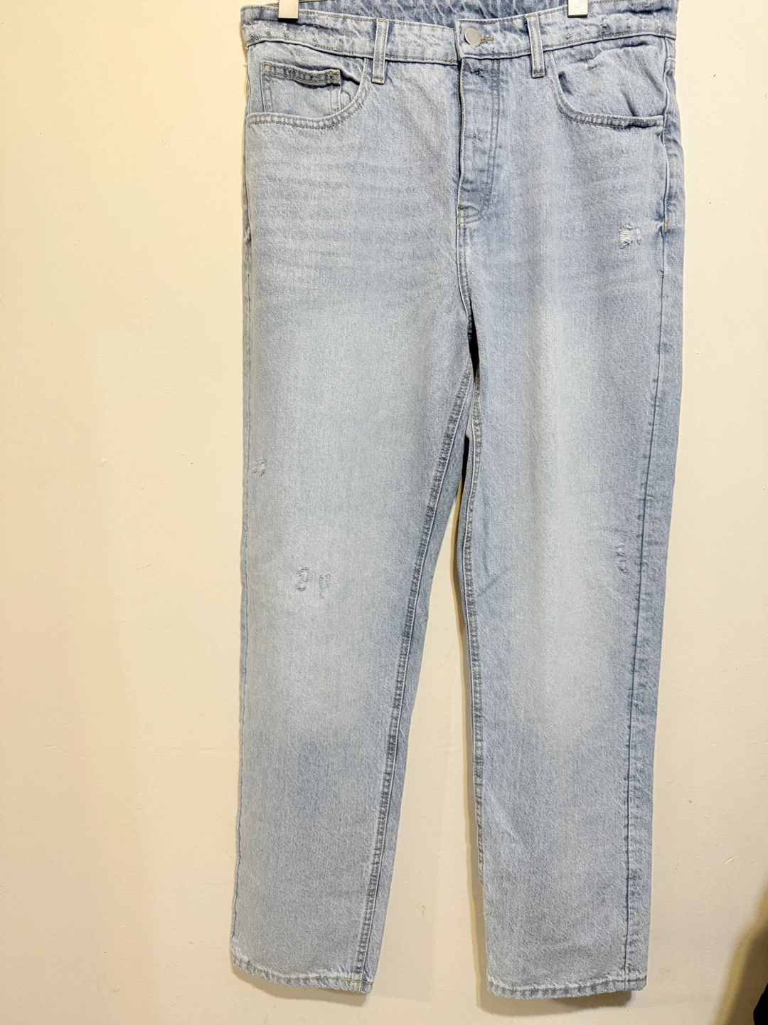 Unlike Humans Light Wash Distressed Denim Jeans - photo 2