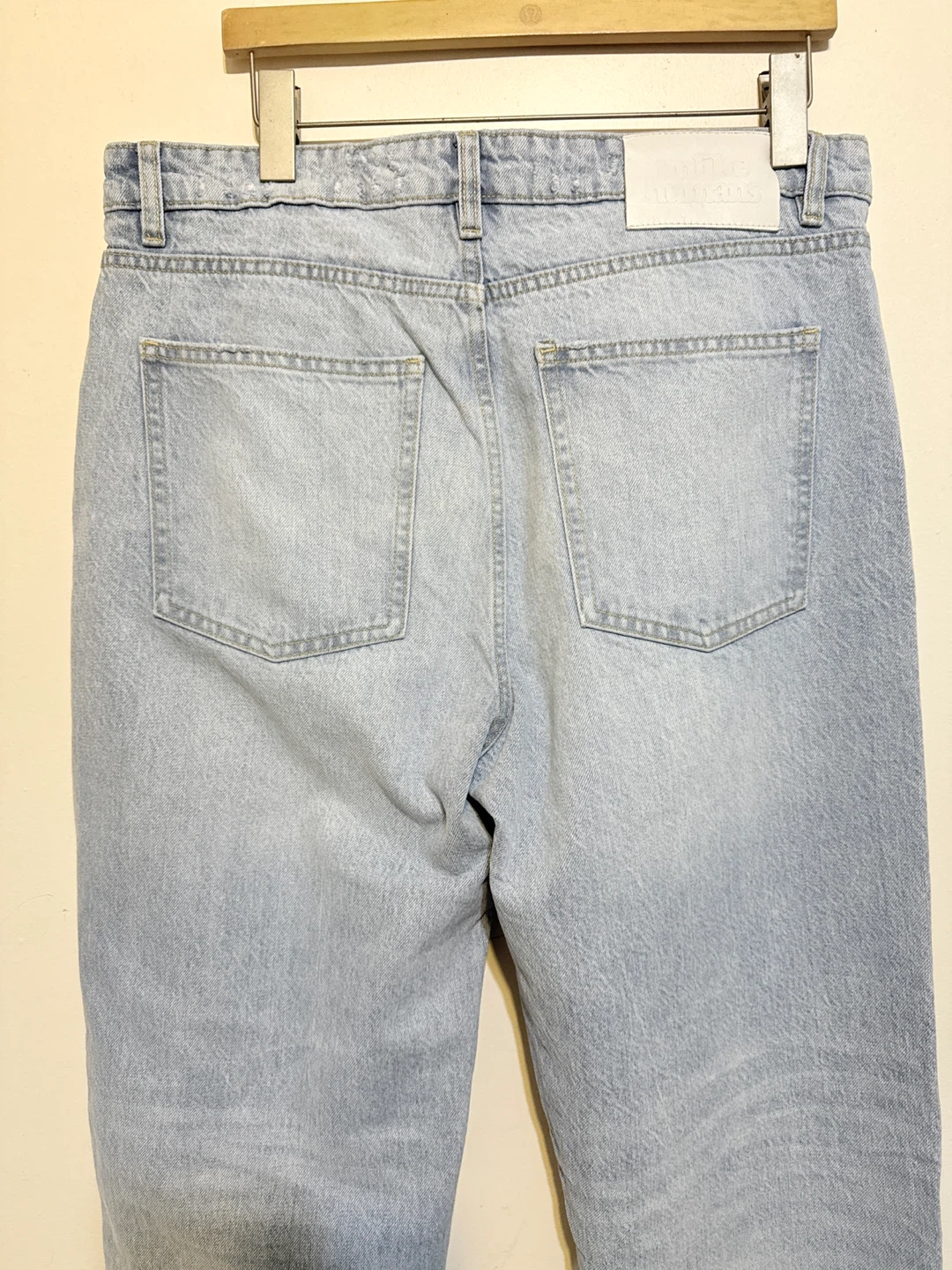 Unlike Humans Light Wash Distressed Denim Jeans - photo 5