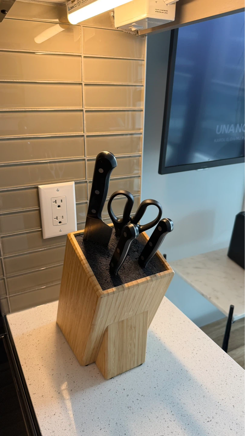 Kitchen Knife Block Set - photo 2