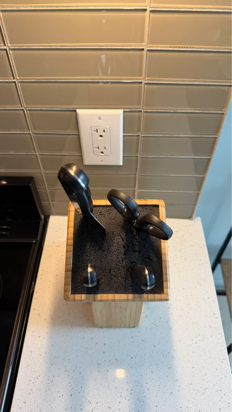 Kitchen Knife Block Set - photo 3