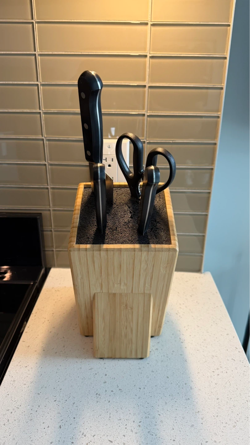 Kitchen Knife Block Set