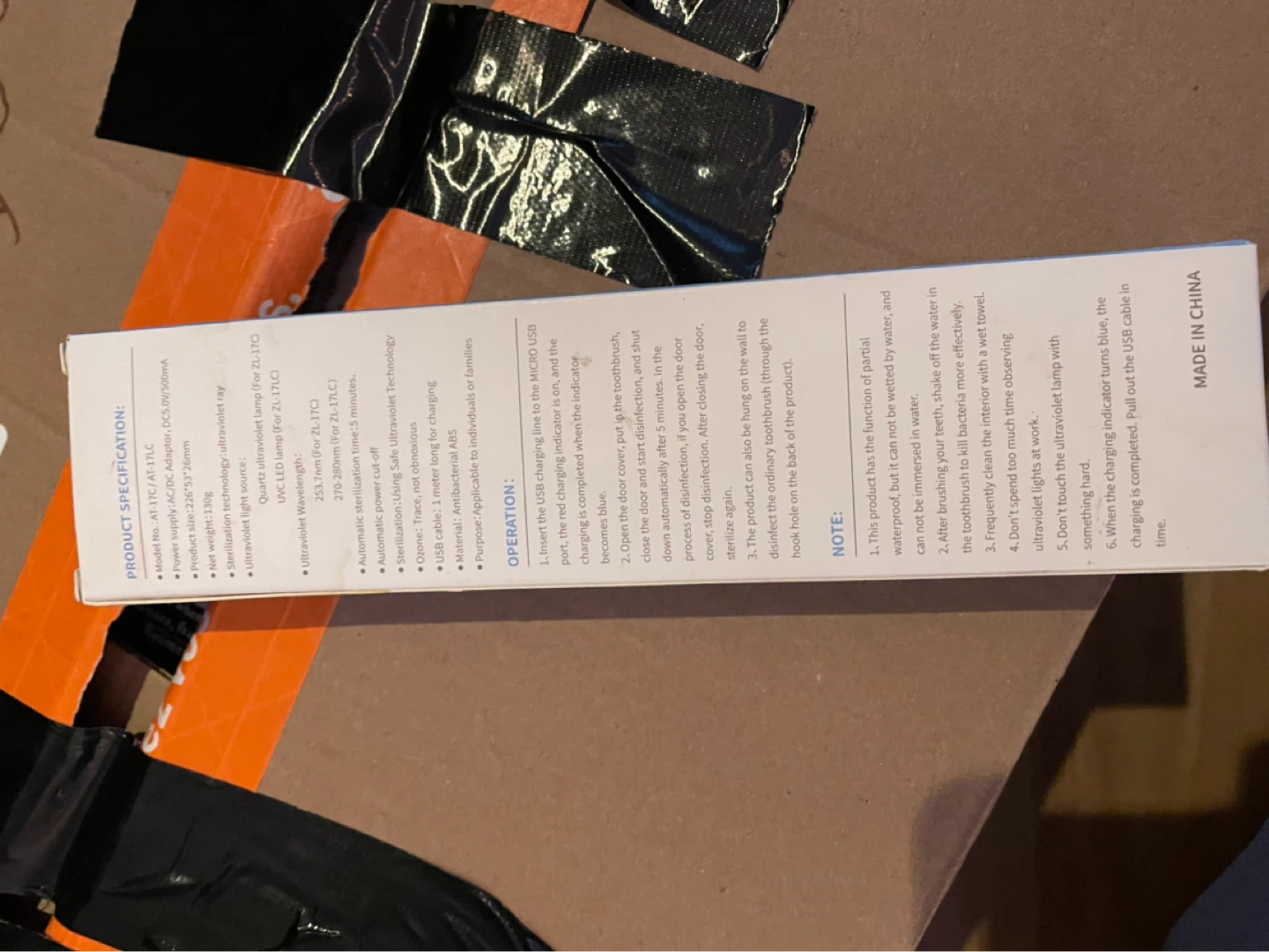 Unopened toothbrush cleaner - photo 2