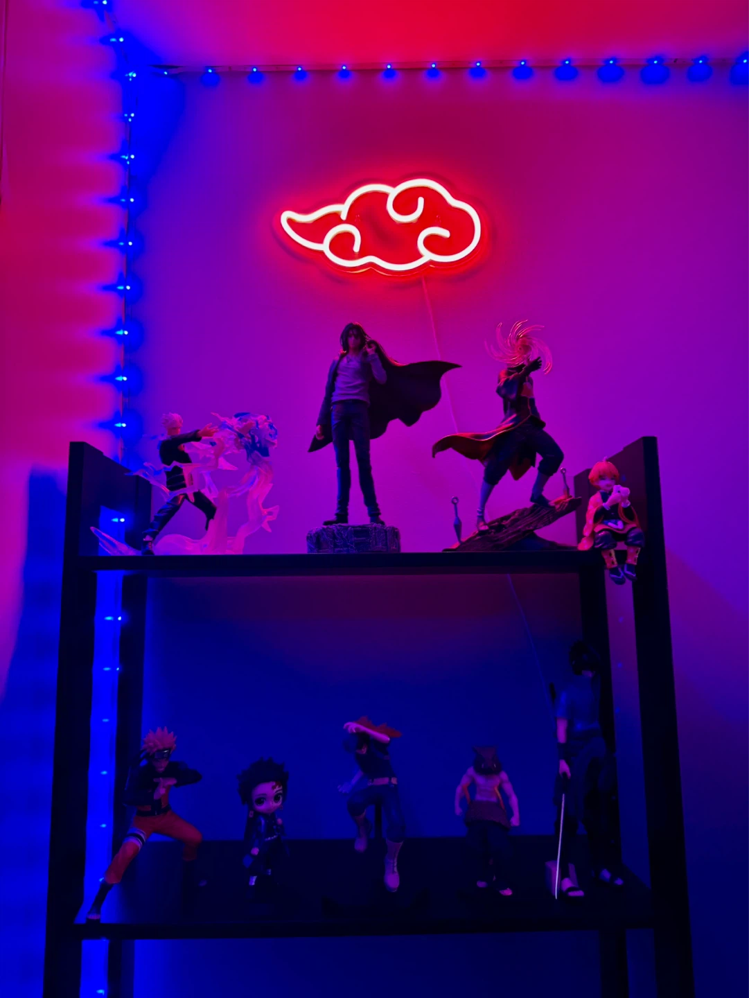 Red is Akatsuki Cloud Neon Sign - photo 2