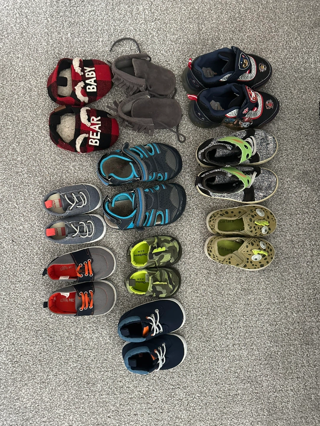 Assorted Baby & Toddler Shoes