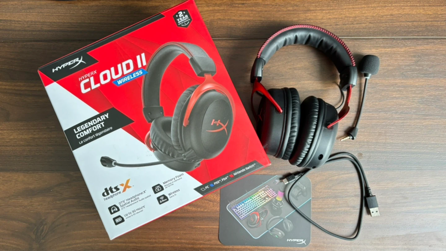 HyperX Cloud II Wireless Gaming Headset