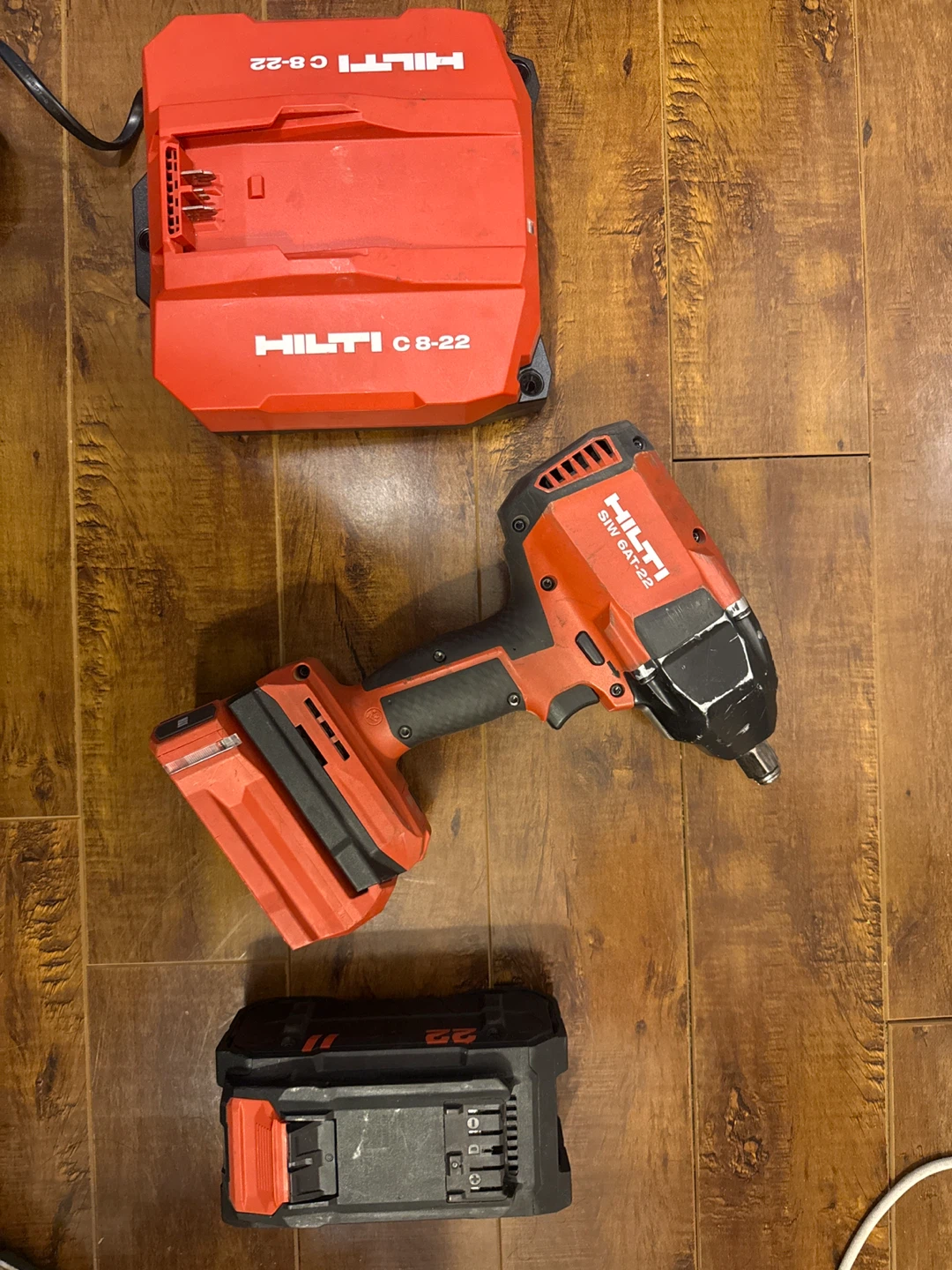 Hilti SIW 6AT-22 Impact Wrench with Charger and Battery