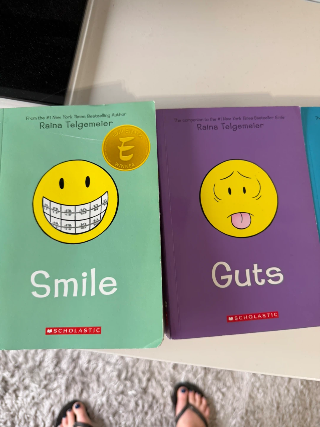 Kids book bundle -Smile, Guts, and sisters - photo 2