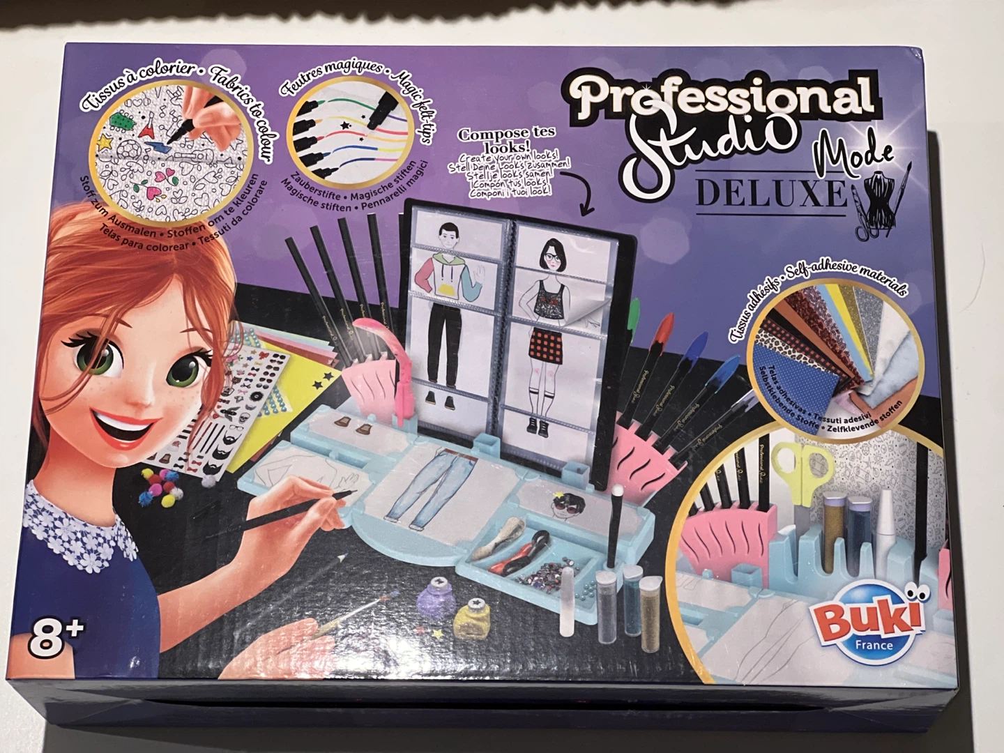 New! Buki Professional Studio Mode Deluxe Fashion Design Kit